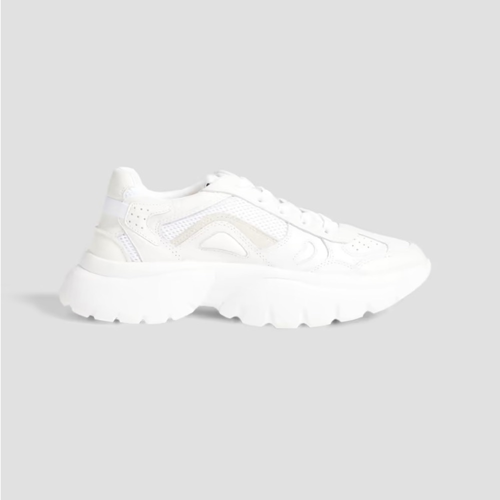 Maje Leather Sneakers